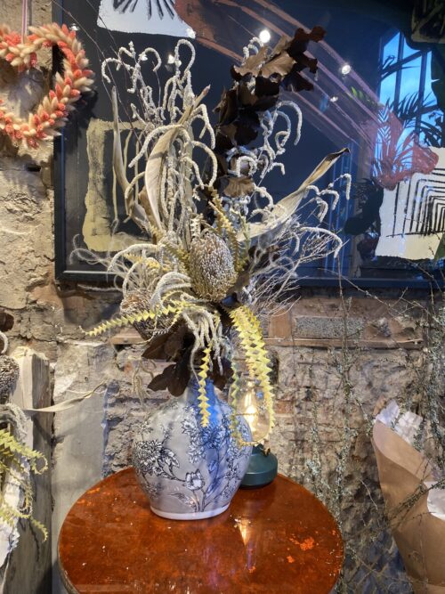 Sepia Dried Flower Arrangement
