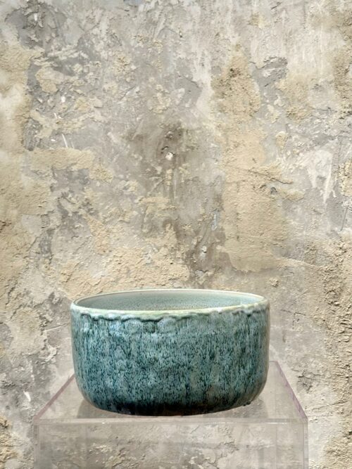 Ceramic Glazed Bowl Planter