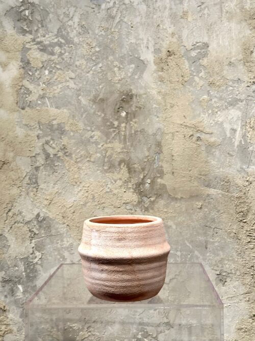 Sandstone Glazed Pot - Small